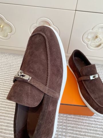 GIÀY SLIP ON NAM NỮ H KELLY KHÓA KIM LOẠI DÁNG LOAFER