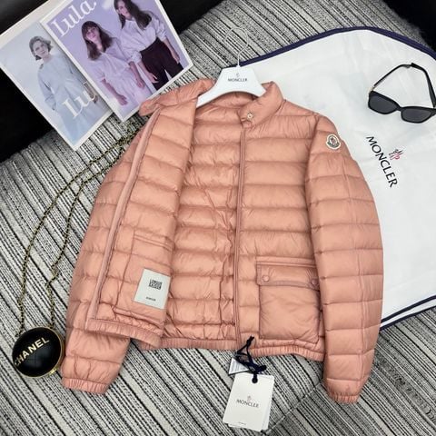 ÁO KHOÁC NỮ MONC* PHAO LÔNG VŨ CỔ ĐỨNG NHẸ ẤM