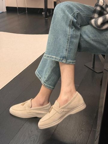 GIÀY NAM NỮ LP SUMMER WALK DÁNG MOCCASSIN CHARM KIM LOẠI THANH LỊCH