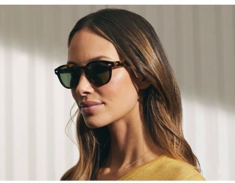 KÍNH MẮT NAM NỮ MOSC* VINTAGE – GỌNG ACETATE ĐEN, RIVET “KIM CƯƠNG”, LENS UV400