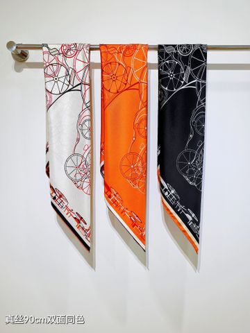 KHĂN LỤA UNISEX HERM 90x90 TWILL