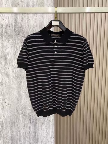 ÁO POLO NAM L P KNIT SỌC OLD MONEY CỔ BẺ THANH LỊCH PHOM GỌN SANG