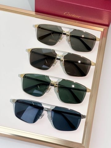 KÍNH MÁT NAM NỮ CARTI* FORM CHỮ NHẬT GỌNG KIM LOẠI SANG TRỌNG