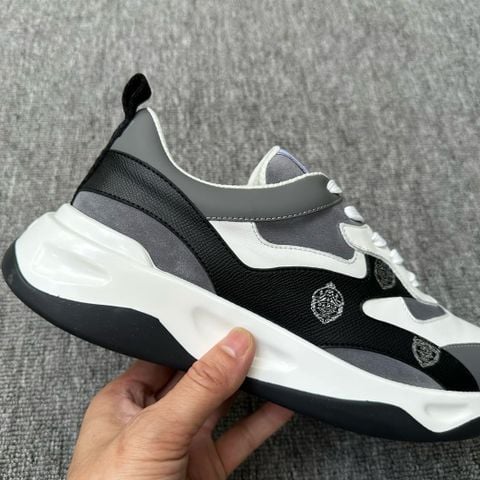 GIÀY SNEAKER NAM B R L T PANELLED CALFSKIN SPORT-LUXURY, ĐẾ TPU TẠO KHỐI