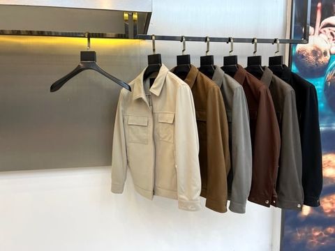 ÁO KHOÁC NAM LP DÁNG CỔ BẺ CHẤT COTTON PHA TENCEL MỀM MỊN PHOM RỘNG