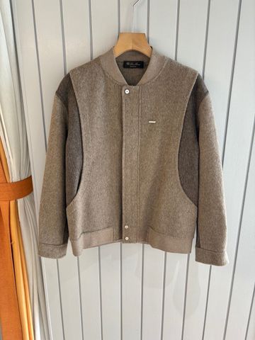 ÁO KHOÁC NAM Lorro* Piana*  DẠ LEN 20% HỌA TIẾT XƯƠNG CÁ