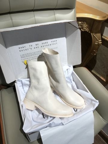 BOOT NỮ GDI DÁNG CHELSEA CỔ LỬNG DA NGỰA THƯỢNG HẠNG ĐƯỢC LÀM HIỆU ỨNG “WASHED