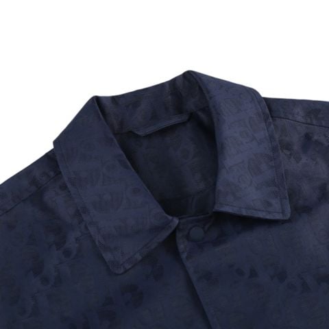 ÁO KHOÁC NAM CD JACQUARD XANH NAVY DÁNG LỊCH LÃM*