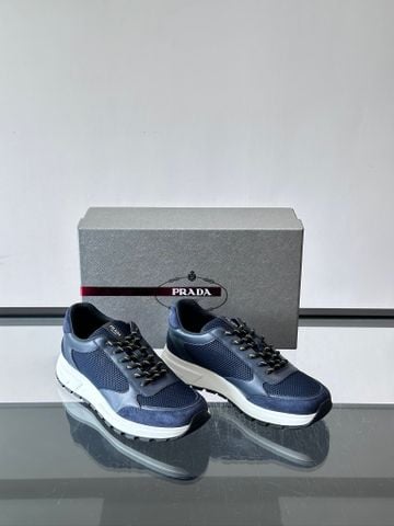 GIÀY SNEAKER NAM P R PHỐI MESH VÀ DA, ĐẾ RUBBER PHÂN RÃNH LINH HOẠT