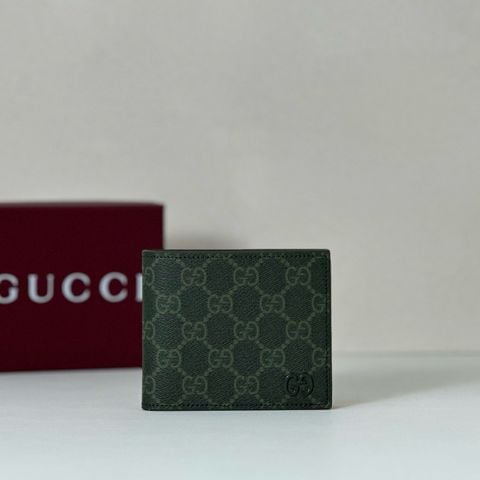 VÍ NAM GC* MONOGRAM XANH XÁM – FORM MỎNG, LỊCH LÃM