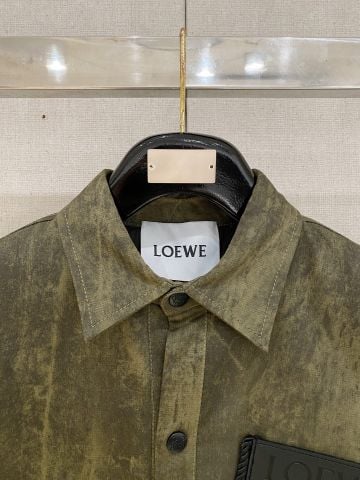 ÁO KHOÁC NAM LW DÁNG CỔ BẺ OVERSHIRT LÓT LÔNG VŨ 90/10 –