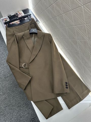 BỘ VEST NỮ LOEW THẮT ĐAI EO QUẦN SUÔNG CAO CẤP