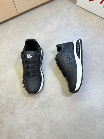 GIÀY NAM DG*  SNEAKER DA NAPPA + VÂN HẠT, ĐẾ TPU NHẸ 2 TONE*