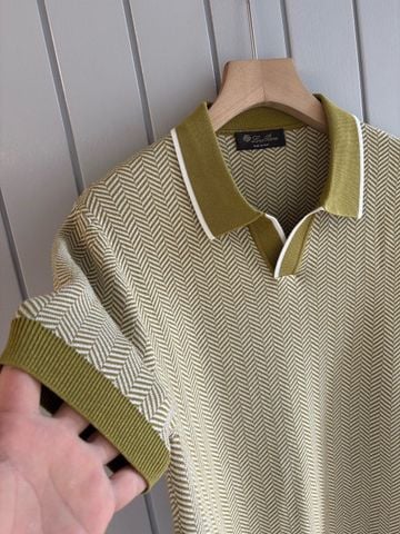ÁO POLO NAM LP DỆT JACQUARD XƯƠNG CÁ CỔ BẺ THANH LỊCH