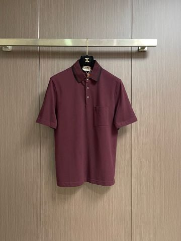 ÁO POLO NAM H M COTTON PIQUÉ THÊU TÚI NGỰC