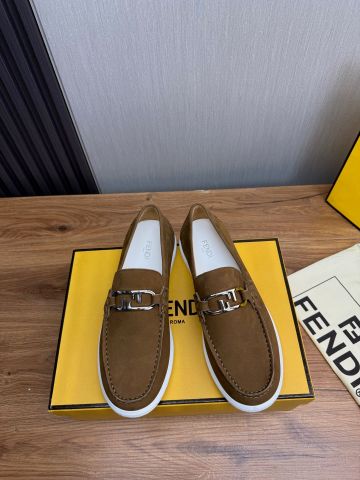 GIÀY SLIP ON NAM FEND* • DA LỘN