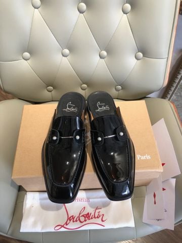 GIÀY SỤC NAM LBT FORM LOAFER MULE – DA BÓNG CAO CẤP,