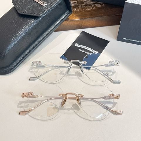 KÍNH MẮT NAM NỮ CHRO* RIMLESS BẠC 925 KHẮC HỌA TIẾT ICONIC
