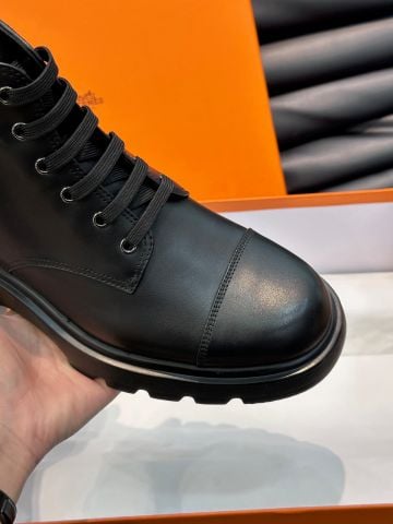 BOOT NAM H M DÁNG CỔ CAO CAP-TOE – DA NAPPA ÊM MỊN,