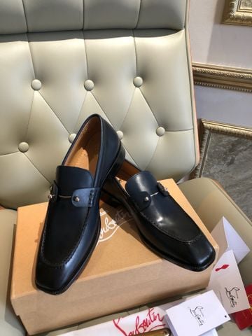 GIÀY NAM LOAFER CL DA TRƠN XANH NAVY – ĐẾ ĐỎ ĐẶC TRƯNG, PHONG CÁCH DOANH NHÂN