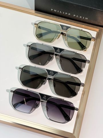 KÍNH NAM PHILIPPE* PLEIN* FORM VUÔNG/PHI CÔNG – TRÒNG UV400 HD, GỌNG KIM LOẠI SANG TRỌNG