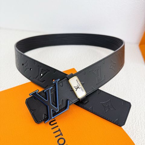 THẮT LƯNG NAM LV* KHÓA THÉP MẠ BỀN MÀU – DA BÒ 2 MẶT, BẢN 3.8CM