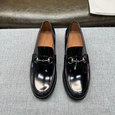 GIÀY NAM LOAFER GC DA BÓNG HORSEBIT KIM LOẠI ĐẾ DA THẬT PHOM ANH QUỐC