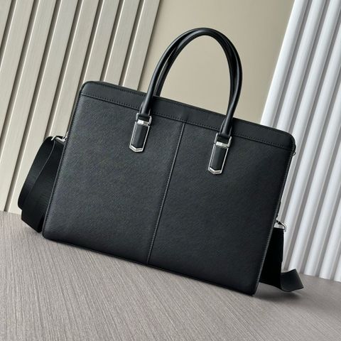TÚI CÔNG VĂN NAM LV* TAKEOFF BRIEFCASE DA BÊ VÂN HẠT PHOM DOANH NHÂN