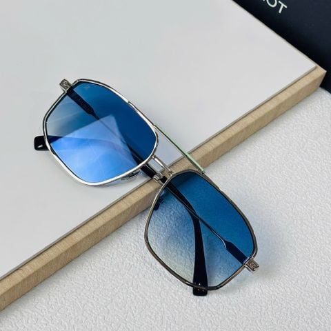 KÍNH MẮT NAM HBLT GỌNG TITANIUM KHẮC VIỀN CAO CẤP, DÁNG VUÔNG PHI CÔNG TRÒNG CHUYỂN SẮC SIÊU SANG