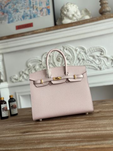 TÚI XÁCH NỮ  BIRKIN EPSOM 25 TRẮNG SỮA KHÓA