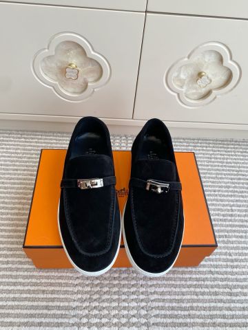 GIÀY SLIP ON NAM NỮ H KELLY KHÓA KIM LOẠI DÁNG LOAFER