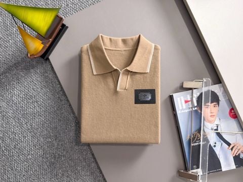 ÁO POLO DỆT KIM NAM D O PHOM RELAXED, BỀ MẶT TEXTURED SANG TRỌNG