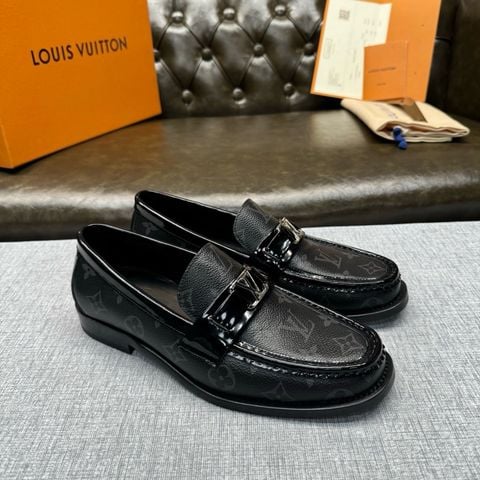 GIÀY NAM LOAFER L V VÂN CROSS-GRAIN CAO CẤP – PHOM LỊCH LÃM