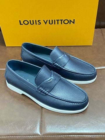 GIÀY SLIP ON NAM DA BÊ VÂN HẠT – PHOM LOAFER BUSINESS, ĐẾ CAO SU THỂ THAO