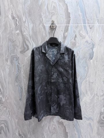 ÁO SƠ MI NAM GC LỤA TẰM TWILL HỌA TIẾT HOA TOÀN THÂN PHOM RŨ SANG TRỌNG