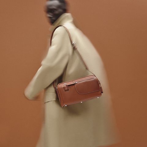 TÚI ĐEO CHÉO NAM NỮ HERM* NOUVEAU ON BOBY DA EVERCOLOR CLEMENCE MÀU TÂY THANH LỊCH