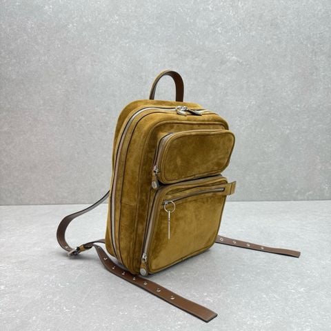 BALO NAM NỮ AS CAMERO GYM SUEDE BACKPACK DA BÊ MÀI NHUNG PHOM HỘP