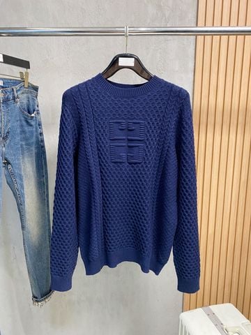 ÁO LEN NAM GIV DỆT TẠO KHỐI LOGO 2025 CAO CẤP