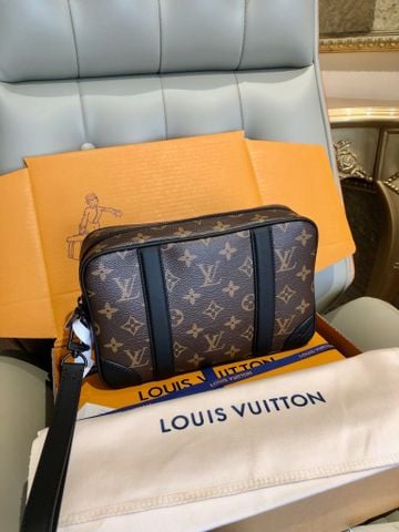 TÚI CẦM TAY NAM NỮ L V POCHETTE KASAI MONOGRAM BIỂU TƯỢNG