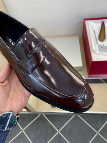 GIÀY LOAFER NAM SF DA BÓNG CAO CẤP PHOM LỊCH LÃM ĐẾ DA NGUYÊN TẤM