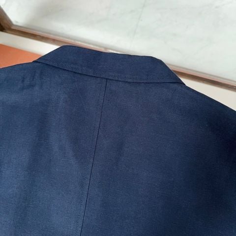 ÁO BLAZER NAM BC 100% LINEN WASHED PHOM RELAXED OLD MONEY CÚC SỪNG THANH LỊCH