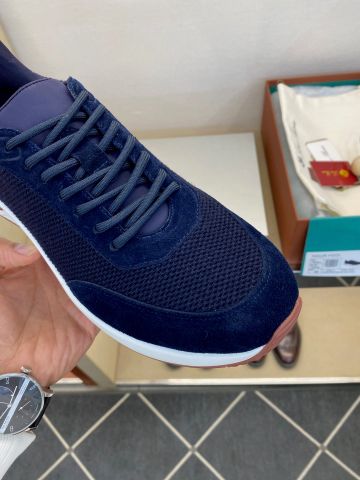 GIÀY SNEAKER NAM LP DỆT CASHMERE PHỐI DA LỘN TINH THẦN THỂ THAO SANG TRỌNG