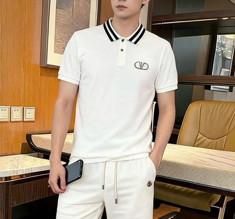 ÁO POLO NAM V L T N THÊU SIGNATURE LOGO, CỔ BO SỌC SPORTY-
