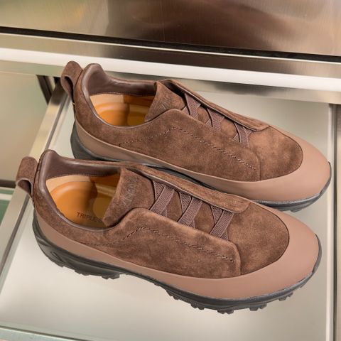 GIÀY SLIP ON NAM TRIPLE STITCH MONTE DA LỘN ĐẾ VIBRAM ĐỊA HÌNH