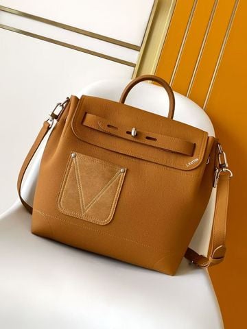 TÚI XÁCH NAM L V STEAMER 30 LV TOUCH PHIÊN BẢN DA HẠT KẾT HỢP DA LỘN DẤU ẤN V TINH CHỈNH