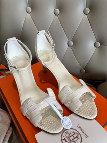 Sandal cao gót Hèrme*s Croco High-Heel Sandal – Limited Edition, Order-Only