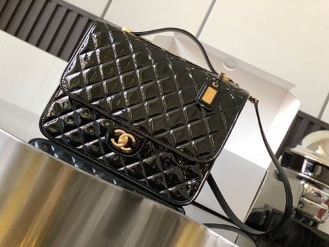 BALO NAM NỮ CN PHOM MINI BACKPACK CHẦN Ô TRÁM – DA BÓNG SANG TRỌNG