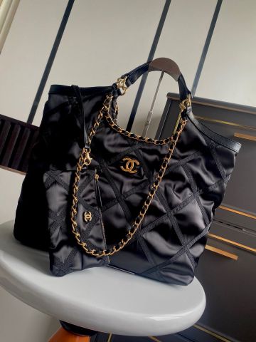 TÚI SHOPPING NỮ CN 22P NYLON CHẦN Ô QUẢ TRÁM BẢN LỚN