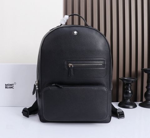 BALO NAM MONTBLANC COMPANION SOFT LEATHER – DA BÒ FULL-GRAIN VÂN HẠT, PHOM BUSINESS BACKPACK CAO CẤP