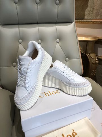 GIÀY SNEAKER NỮ C L NAMA PLATFORM HAND-STITCHED – ĐẾ GÂN CAO BẢN, PHOM CHUNKY SPORTY-LUXURY CỰC ĐẸP